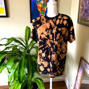 Hand Made Bleach Tye Dye Tee